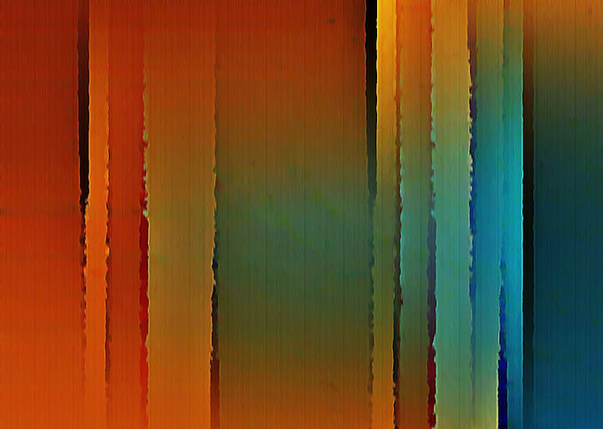 Brushed digital desert earth-tones