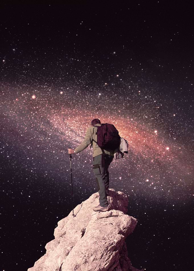 digital collage inspired b