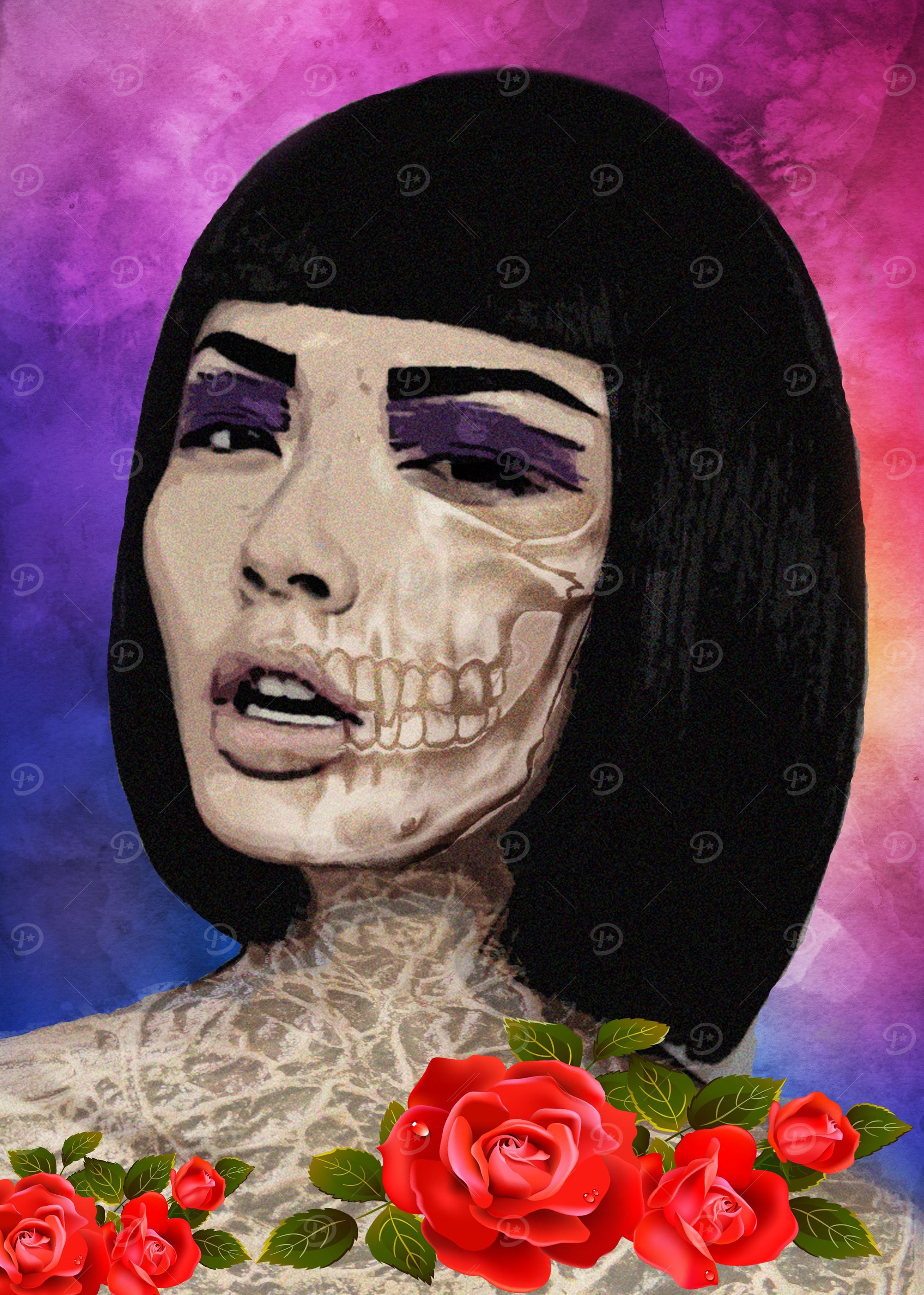 Asian deadly woman