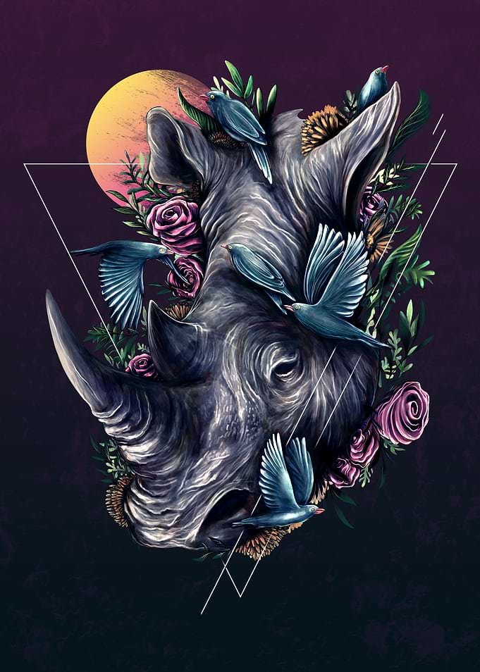'A Mutual Bond' is a digital illustration of a unique r ...