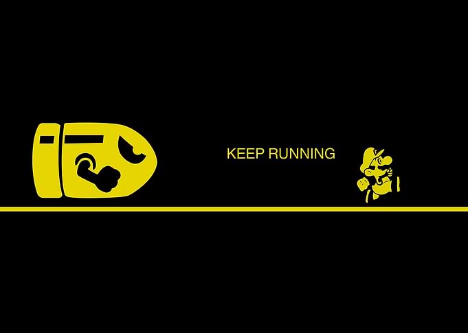 You better keep running!