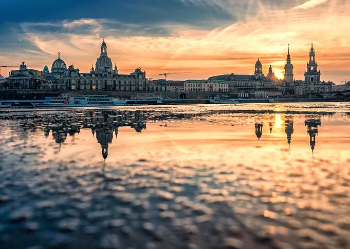 Dresden cityscape, Germany