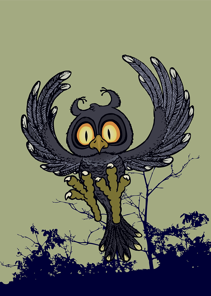 Owl in the night