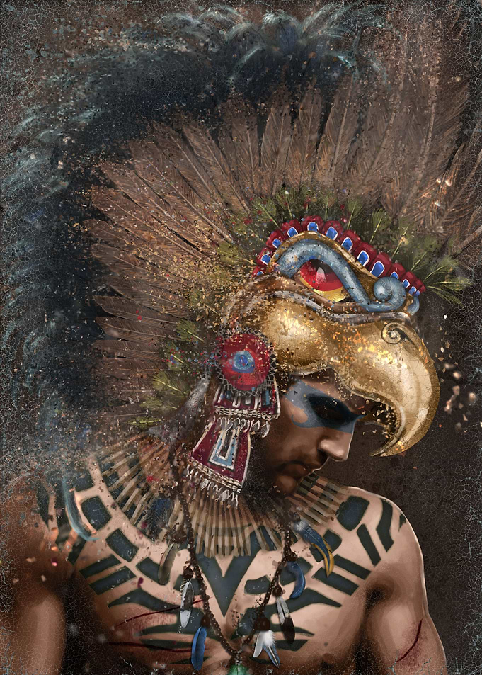Aztec Eagle Warrior