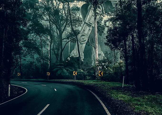 AT-AT Walker Spotted !