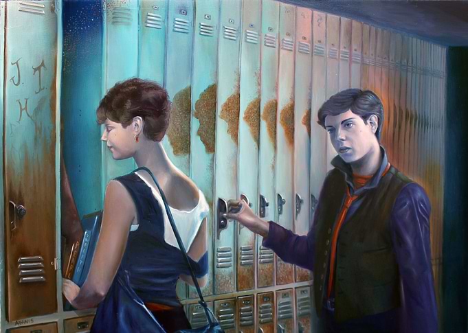 Under the spell of Joyce (The Twelfth Hyser) Oil on can ...