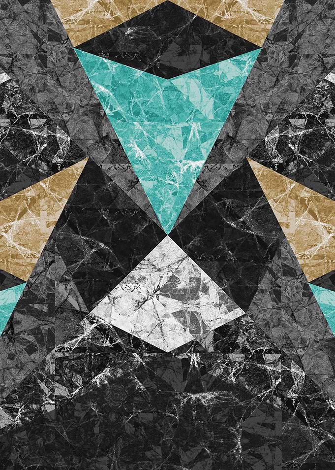 Marble Geometric Background G430