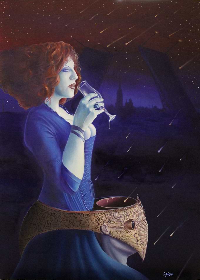 Alessandro Fantini Theorematic love, oil on canvas, 50x ...