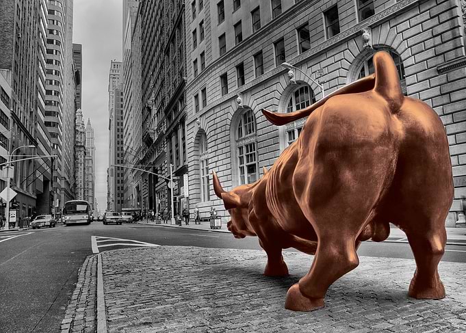 Bull ready to charge Broadway