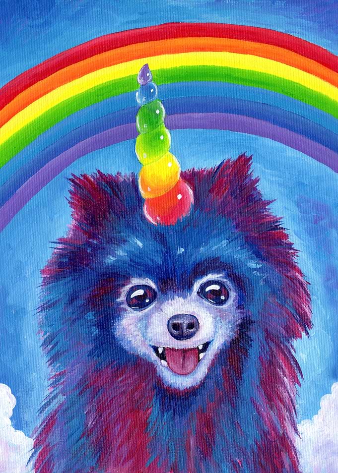 Rainbow Pomicorn