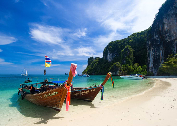 Hong island boat, Thailand