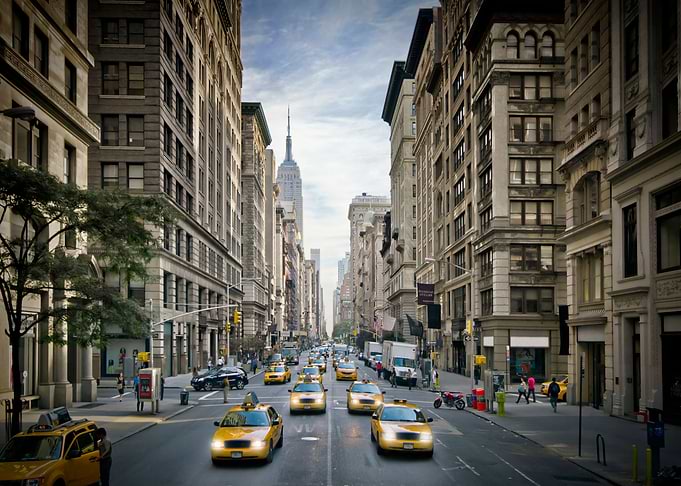 NYC 5th Avenue Traffic