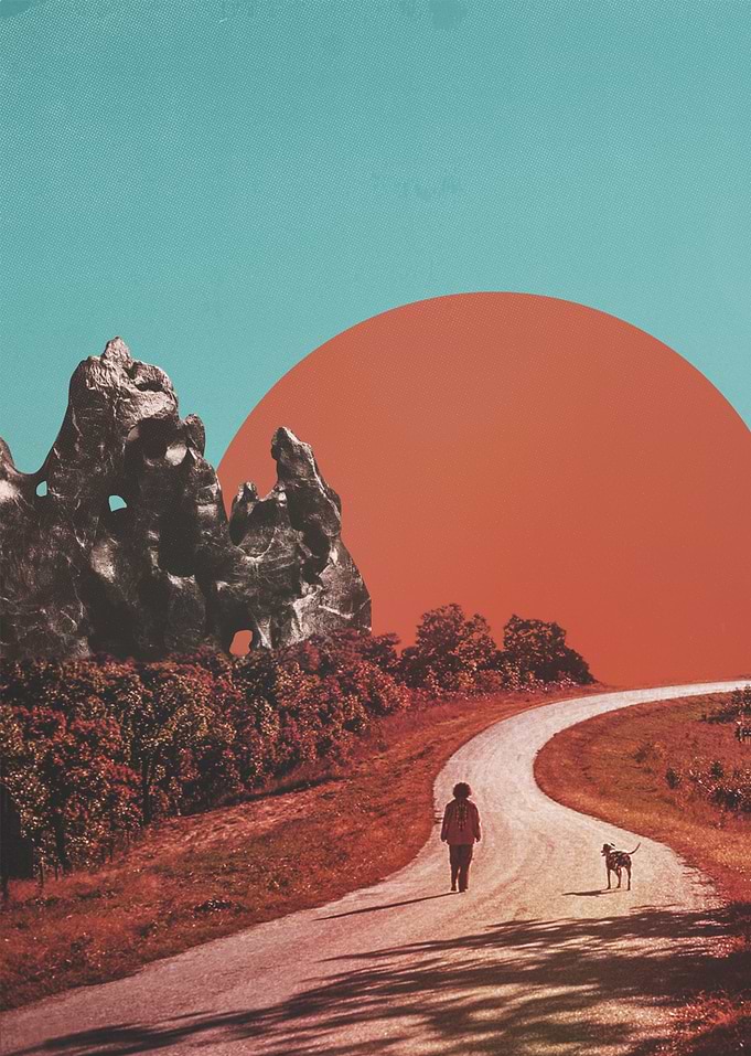 digital collage inspire by
