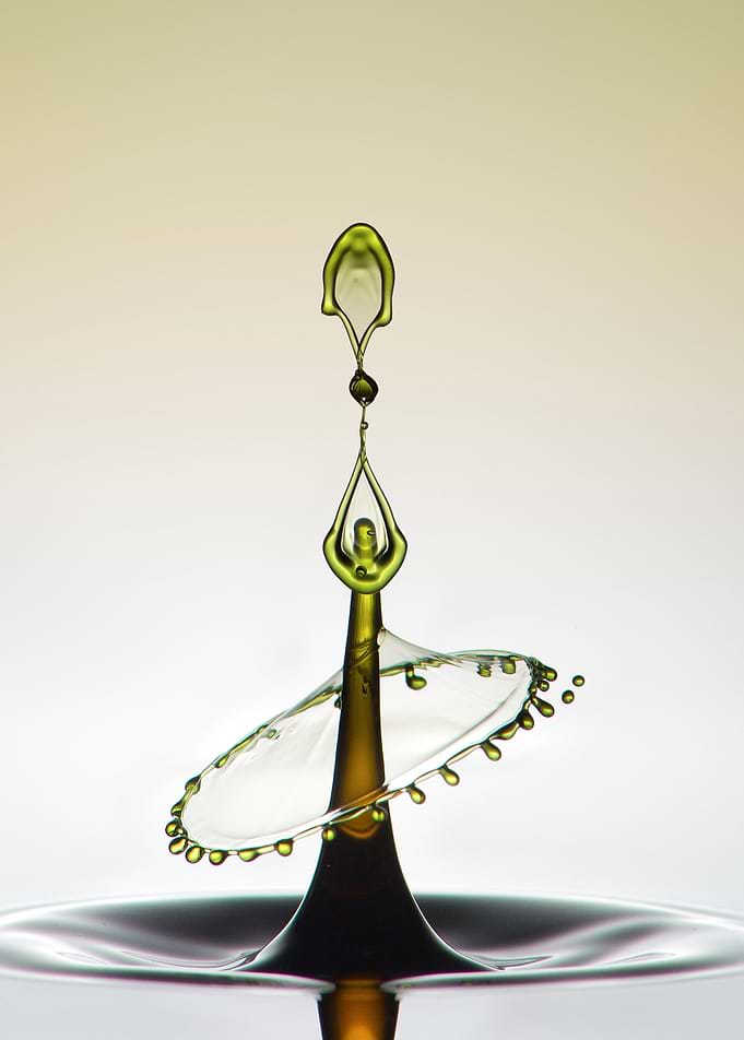 Drop water art