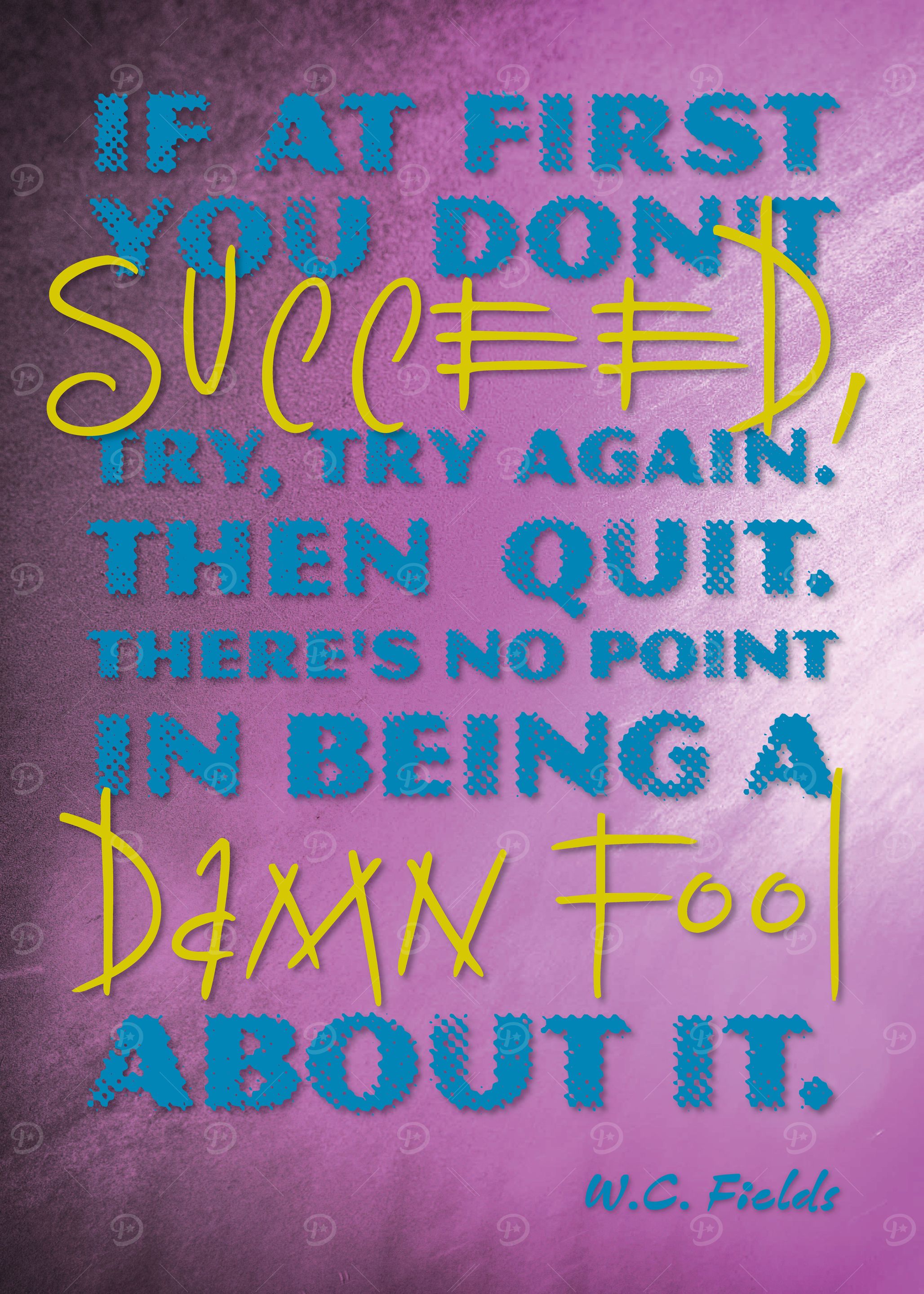 Quote from W.C. Fields