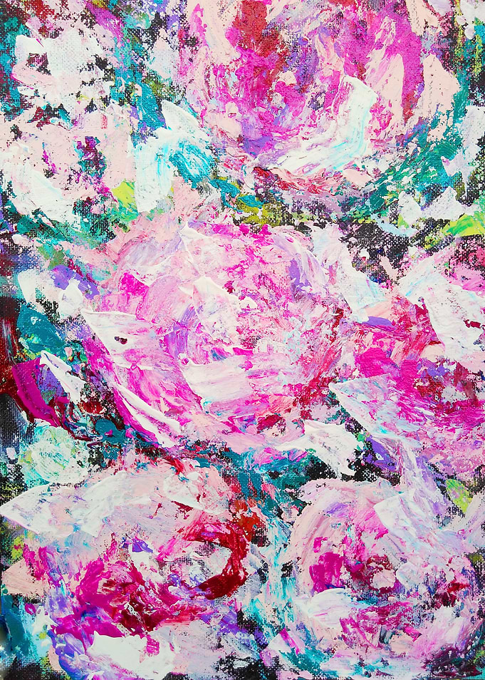 abstract flowers