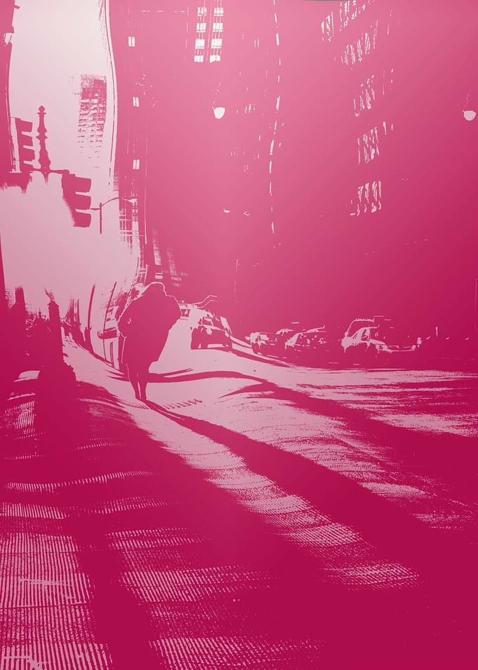 Abstract city