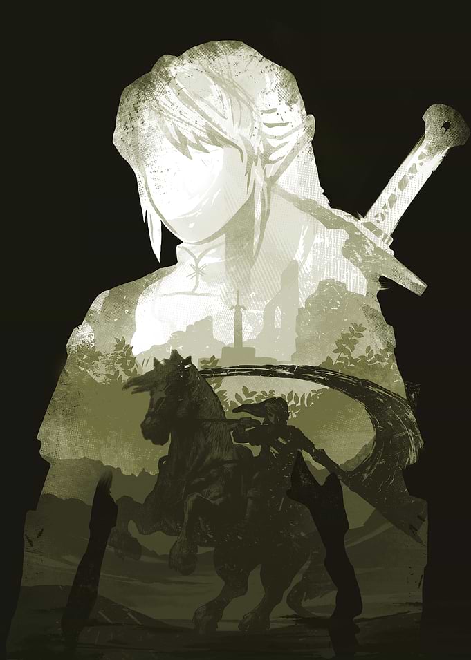 In the depths of the land