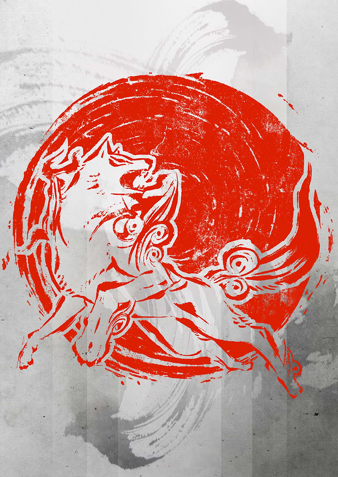Red inked Fox