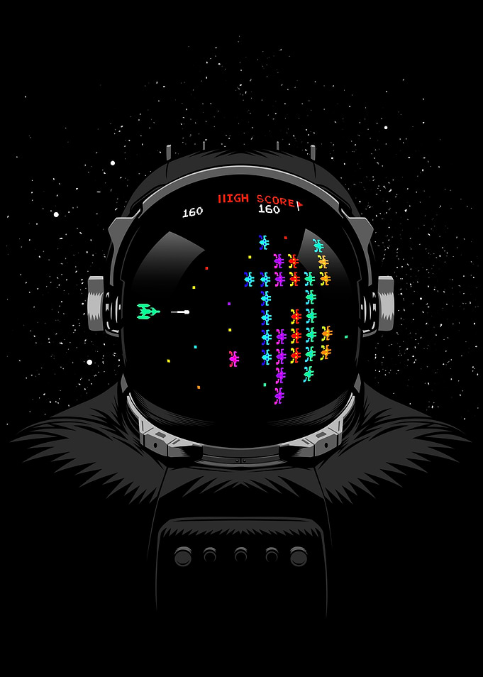 Martians astronaut