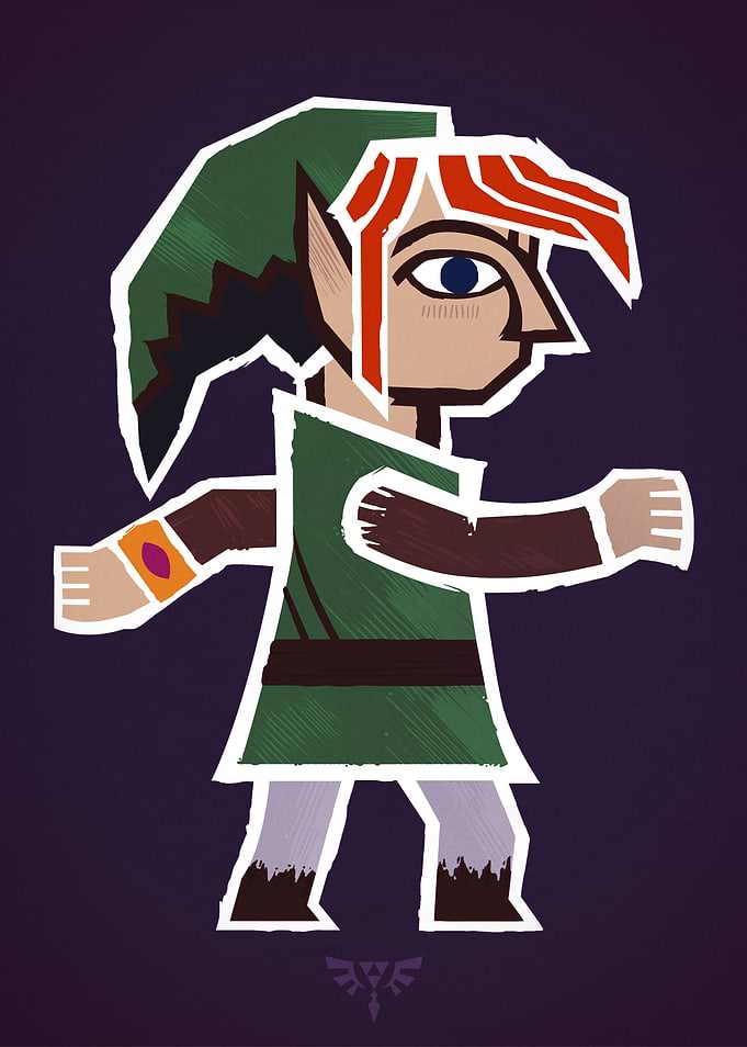 'A LINK BETWEEN DISPLATES - LORULE' Link just entered i ...