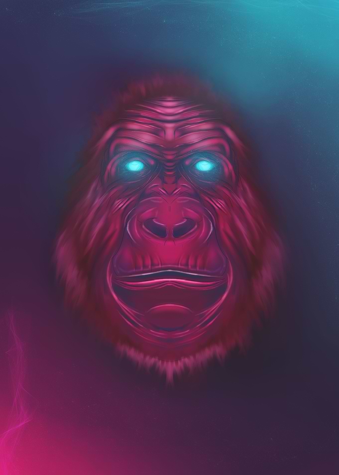 animal extinction. Gorilla