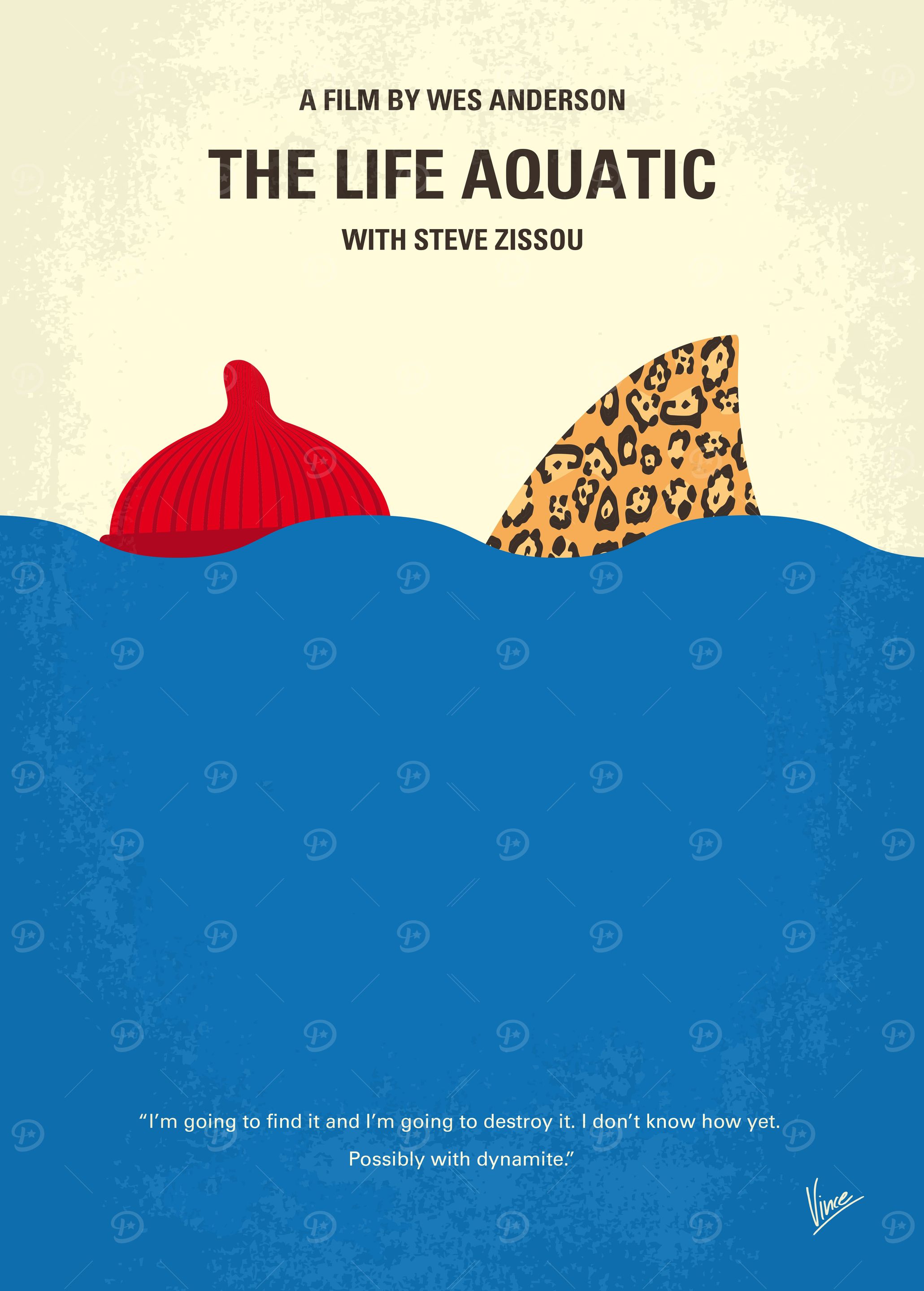 No774 My The Life Aquatic with Steve Zissou minimal mov ...