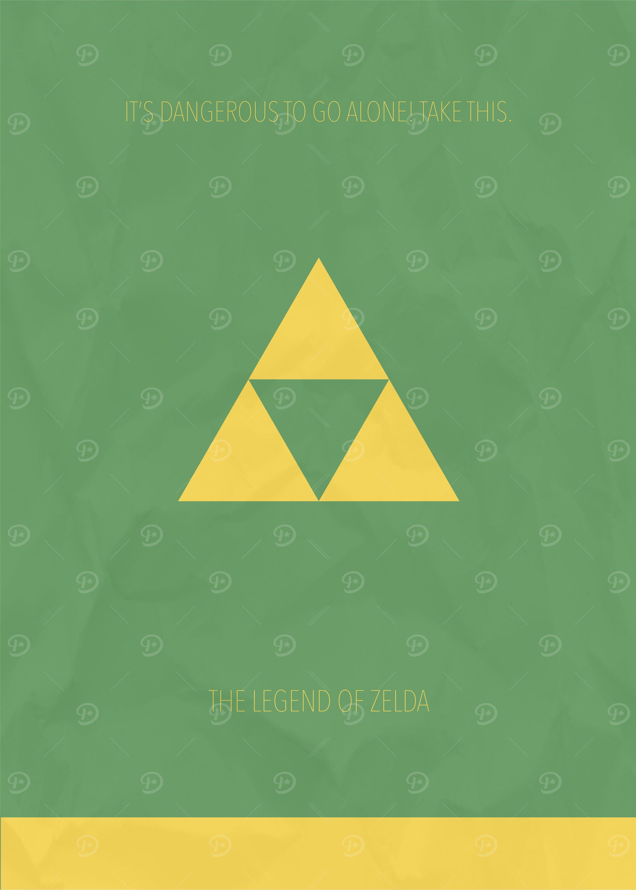 Minimalist Video Games | Legend of Zelda