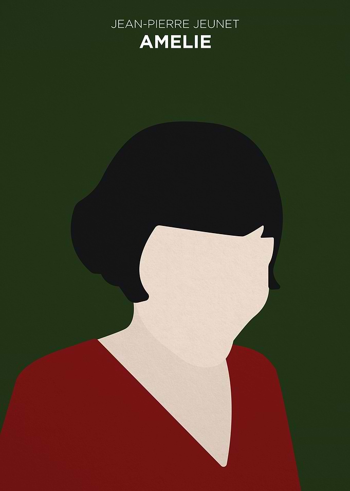 Flat poster for the movie 'Amelie'