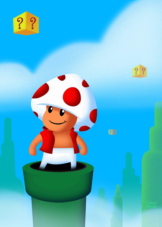 Toad, designed by Atlantic Canada's pop culture artist ...