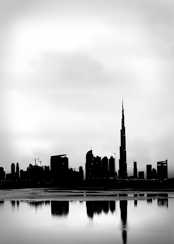 Burj Khalifa, Black & Whit