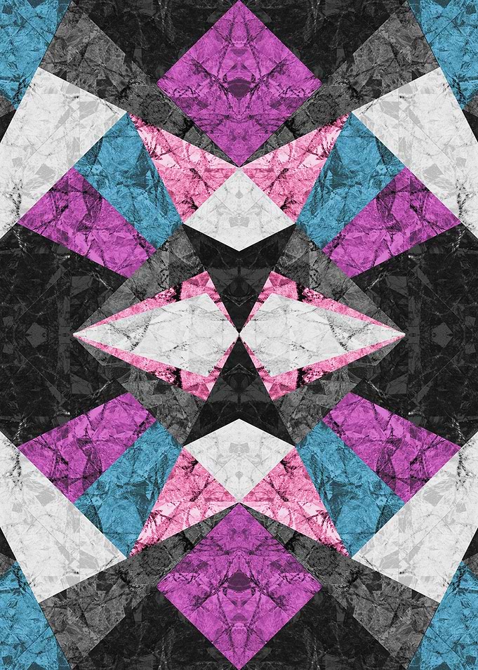 Marble Geometric Background G438