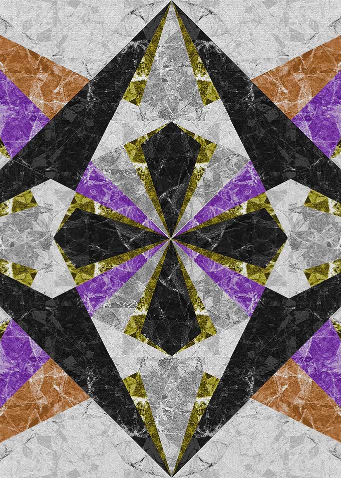 Marble Geometric Background G441