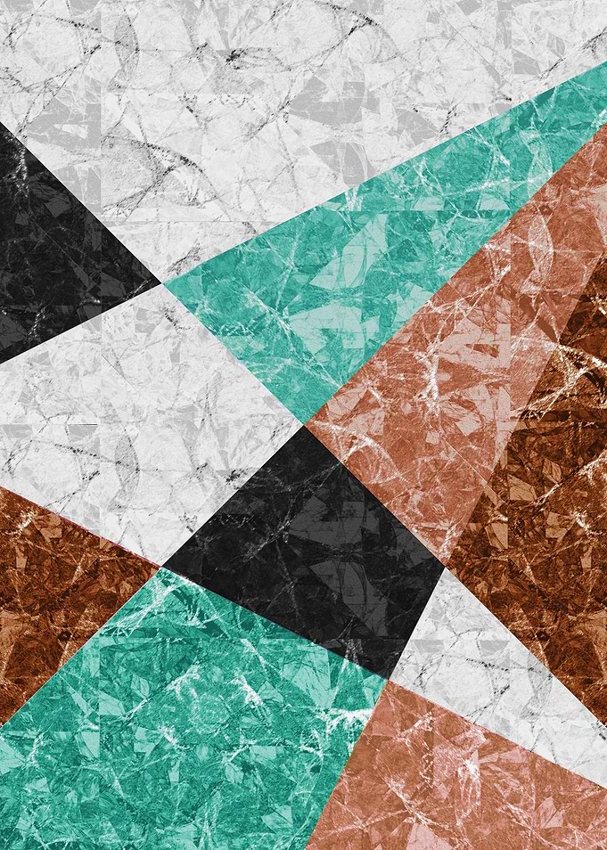 Marble Geometric Background G434