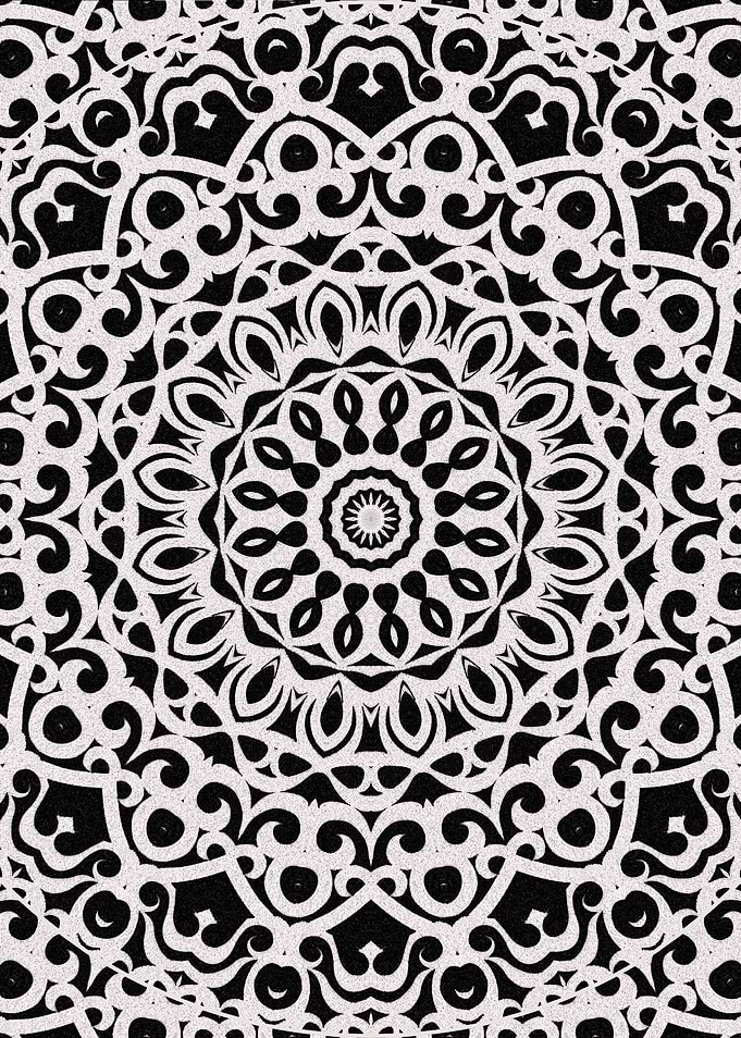 Tribal Mandala G385