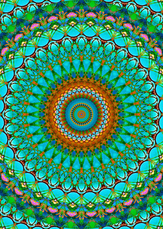 Geometric Mandala G388
