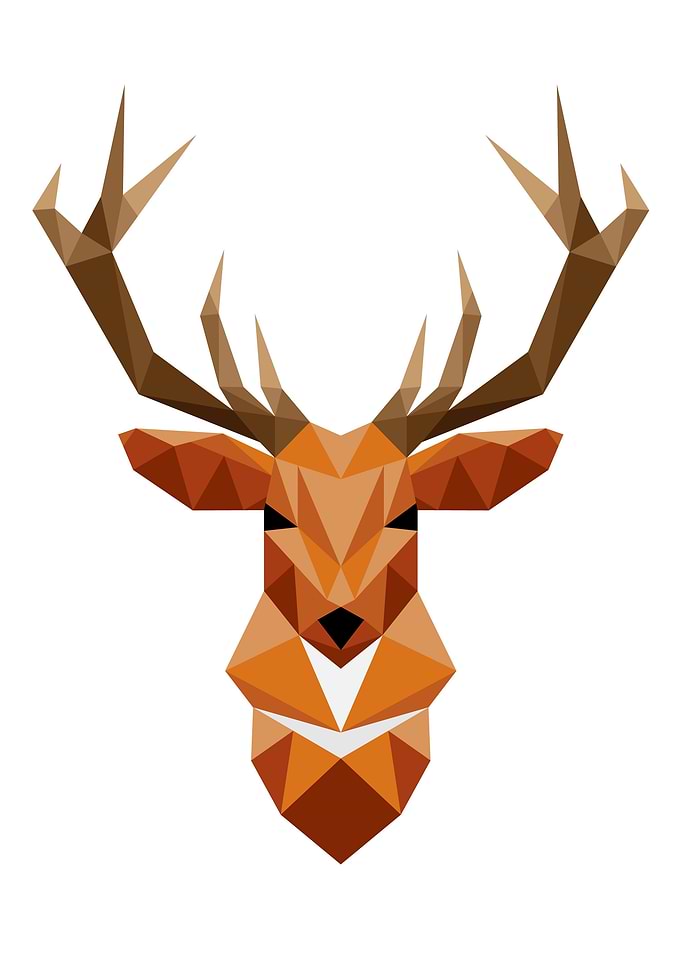Geometric Deer Design