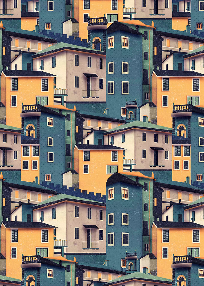 Night Castles (Pattern)