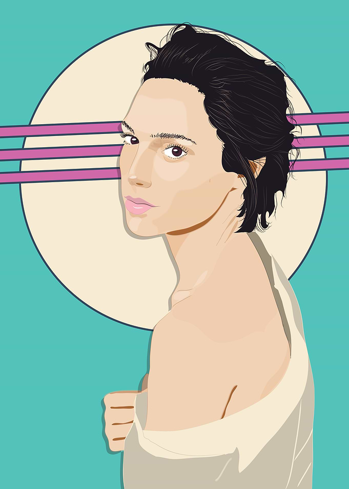 My portrait of Gal Gadot