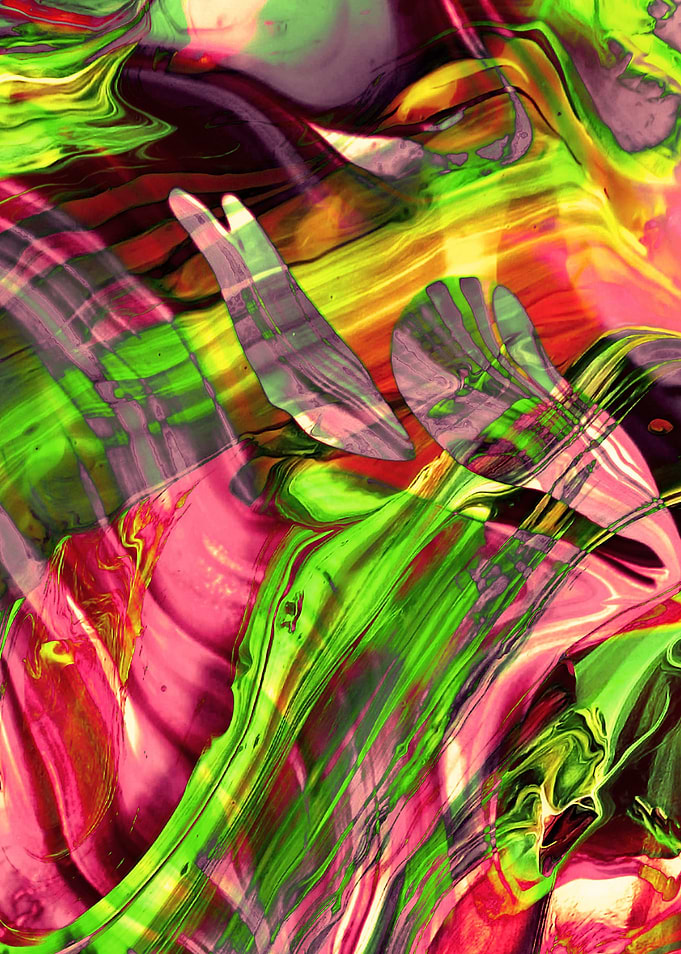 ABSTRACT COLORFUL PAINTING I-v2. An exciting part of my ...