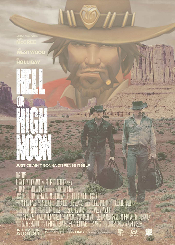 A parody of a movie poster.