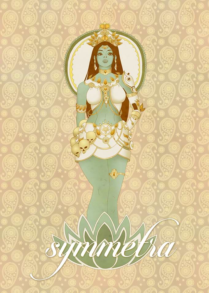 Bow down to the goddess.