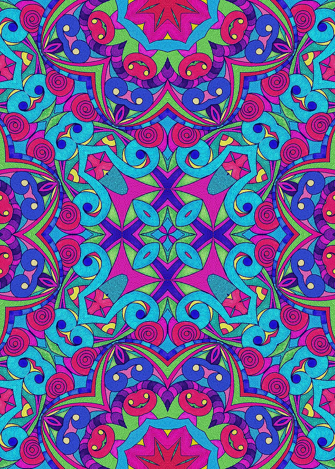 Drawing Floral Doodle G1B