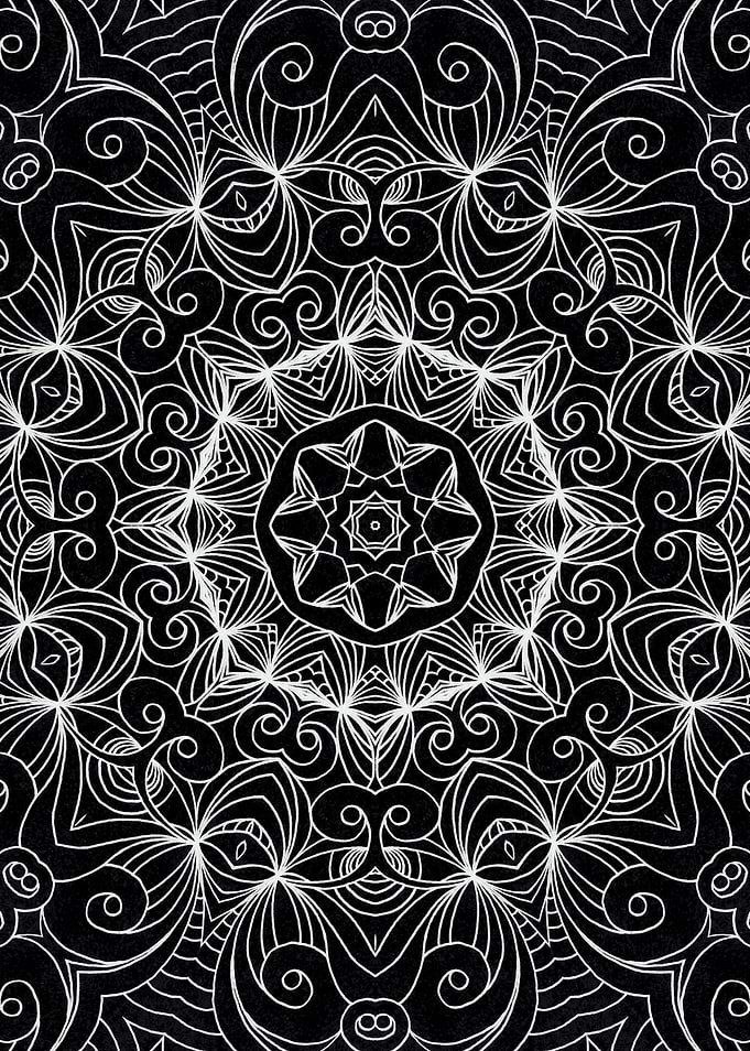 Drawing Floral Doodle G10