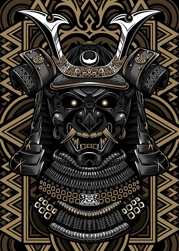 Samurai mask
