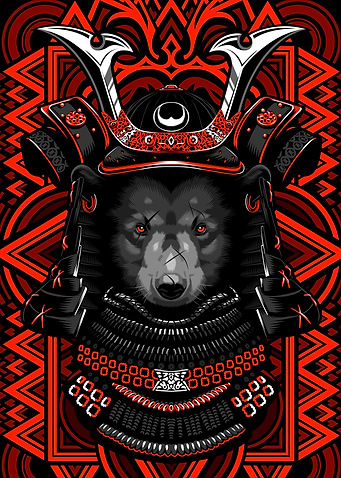 Samurai bear