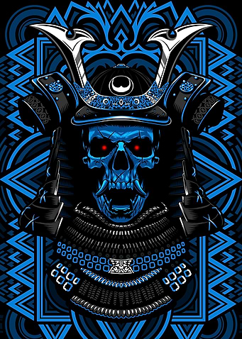 Samurai Skull