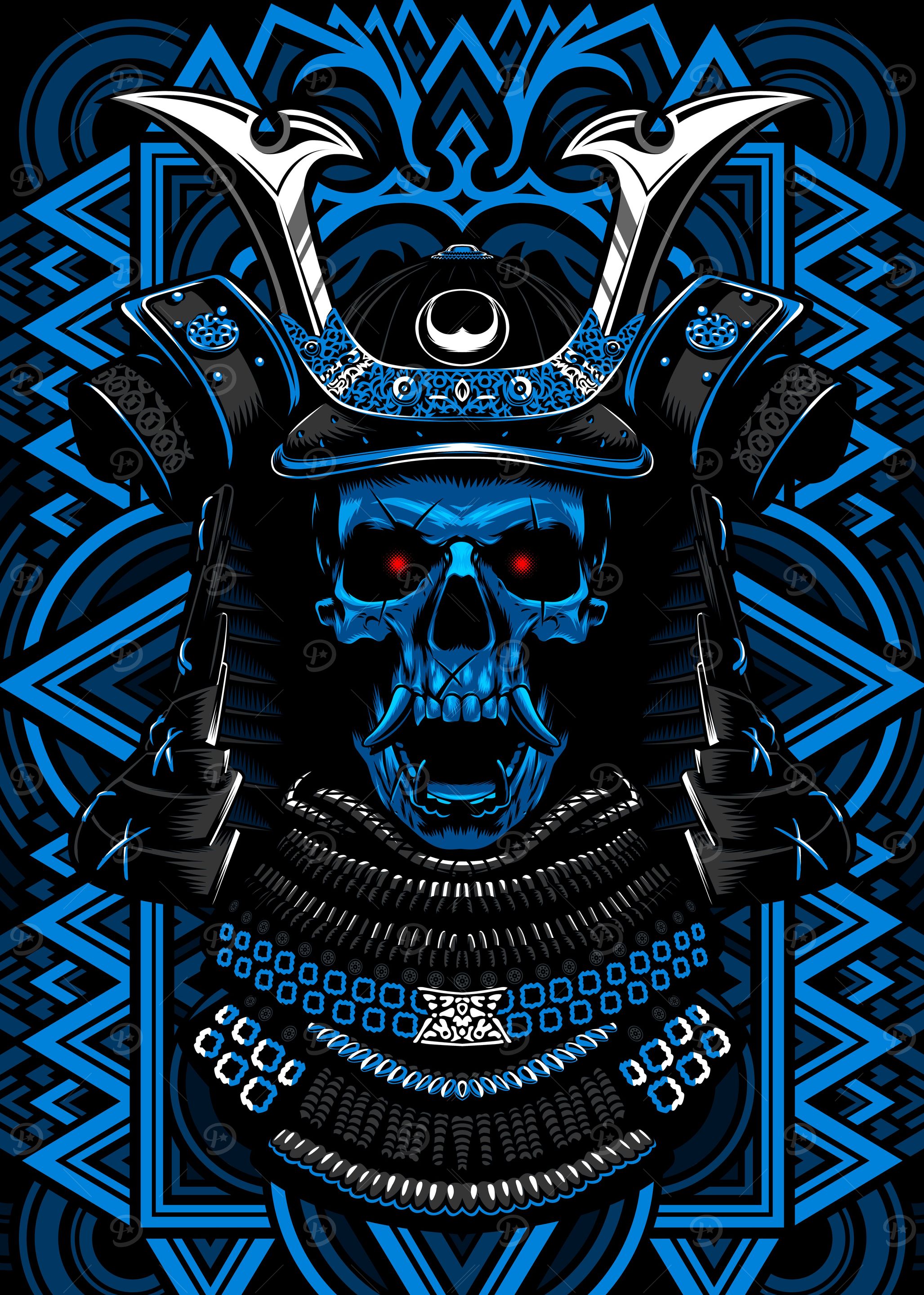 Samurai Skull