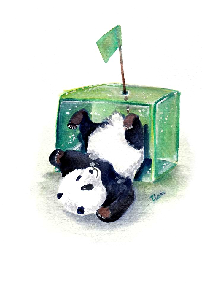 Green Jello Panda