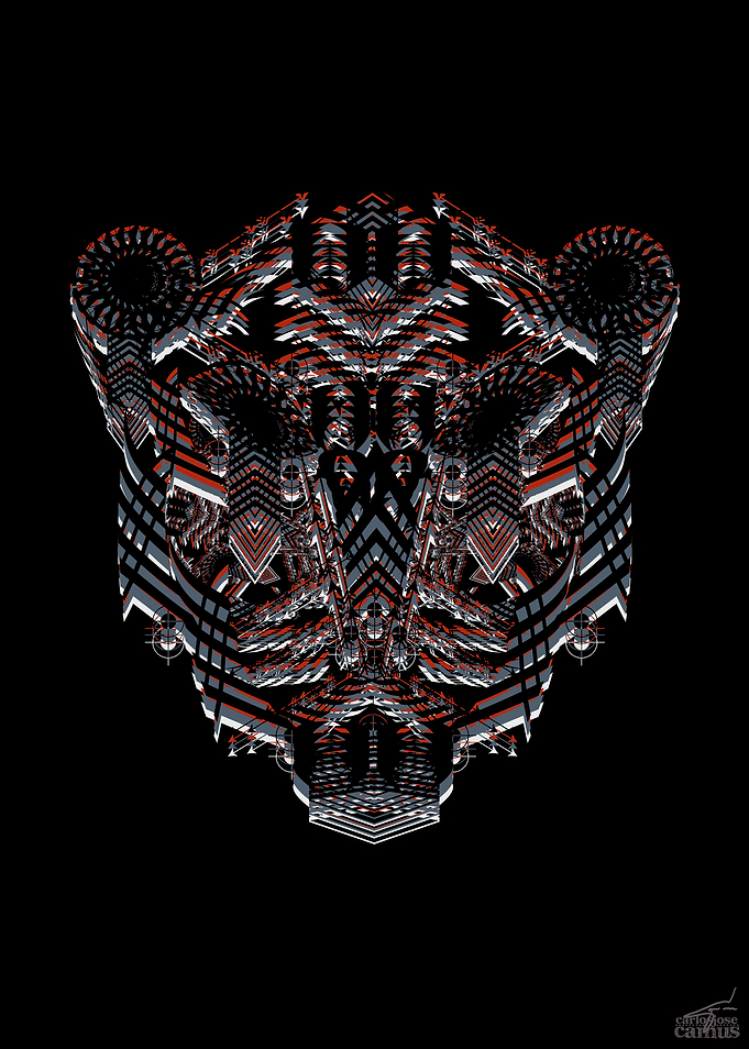 Abstract Tiger